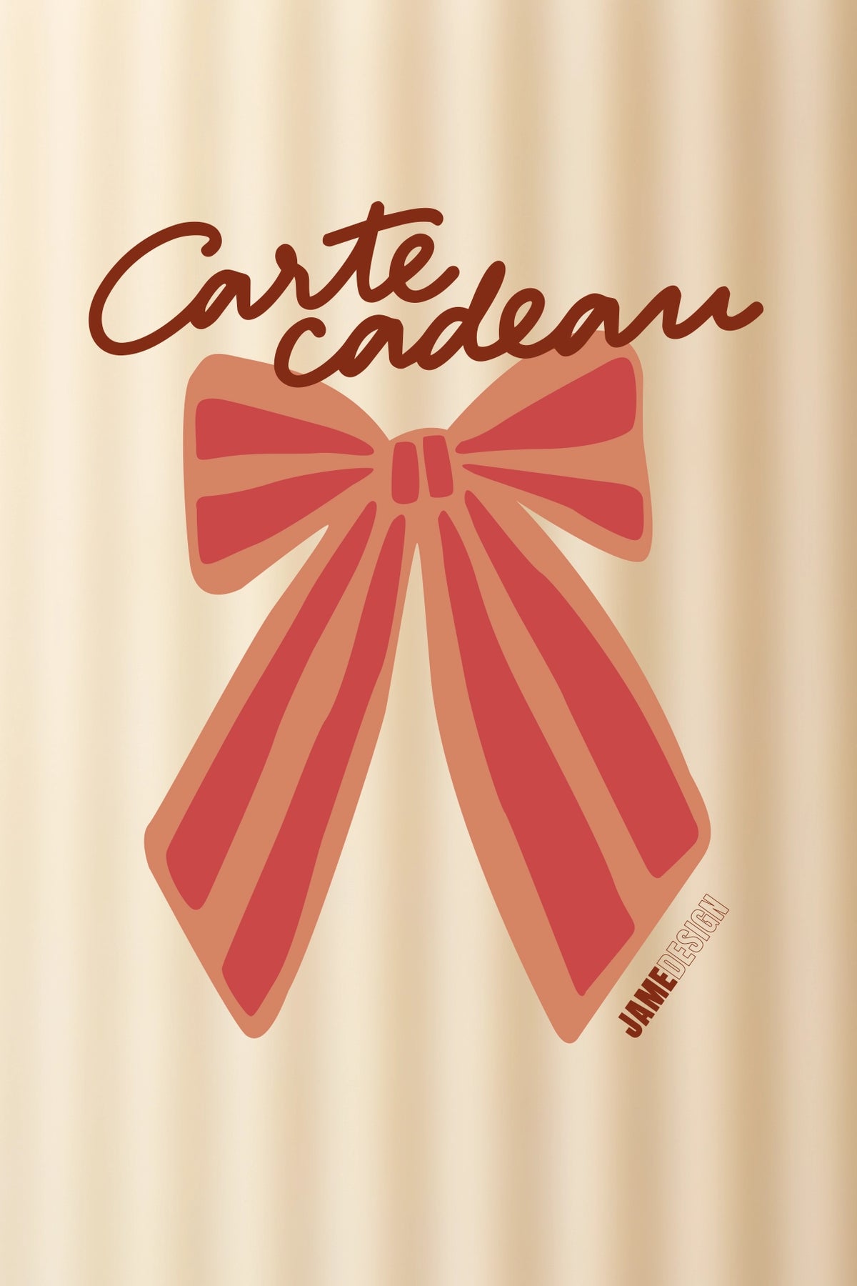 Carte cadeau Jame