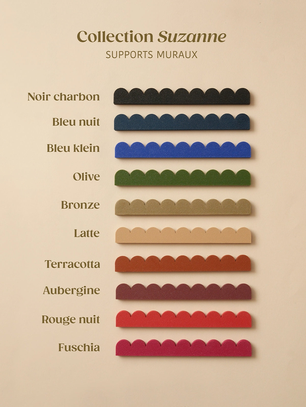 Support mural aimanté Suzanne 10,5 cm