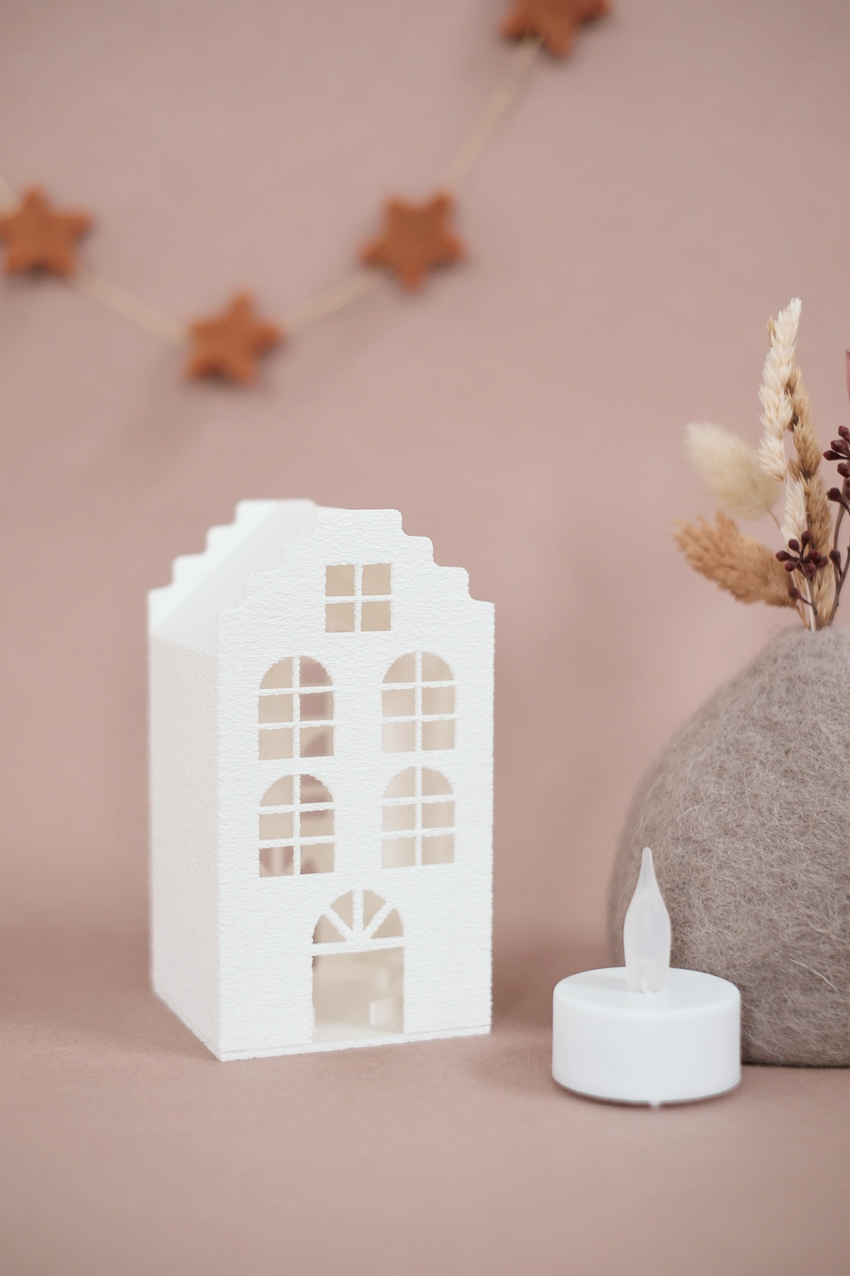 Maison flamande toit crantelé - Petit format