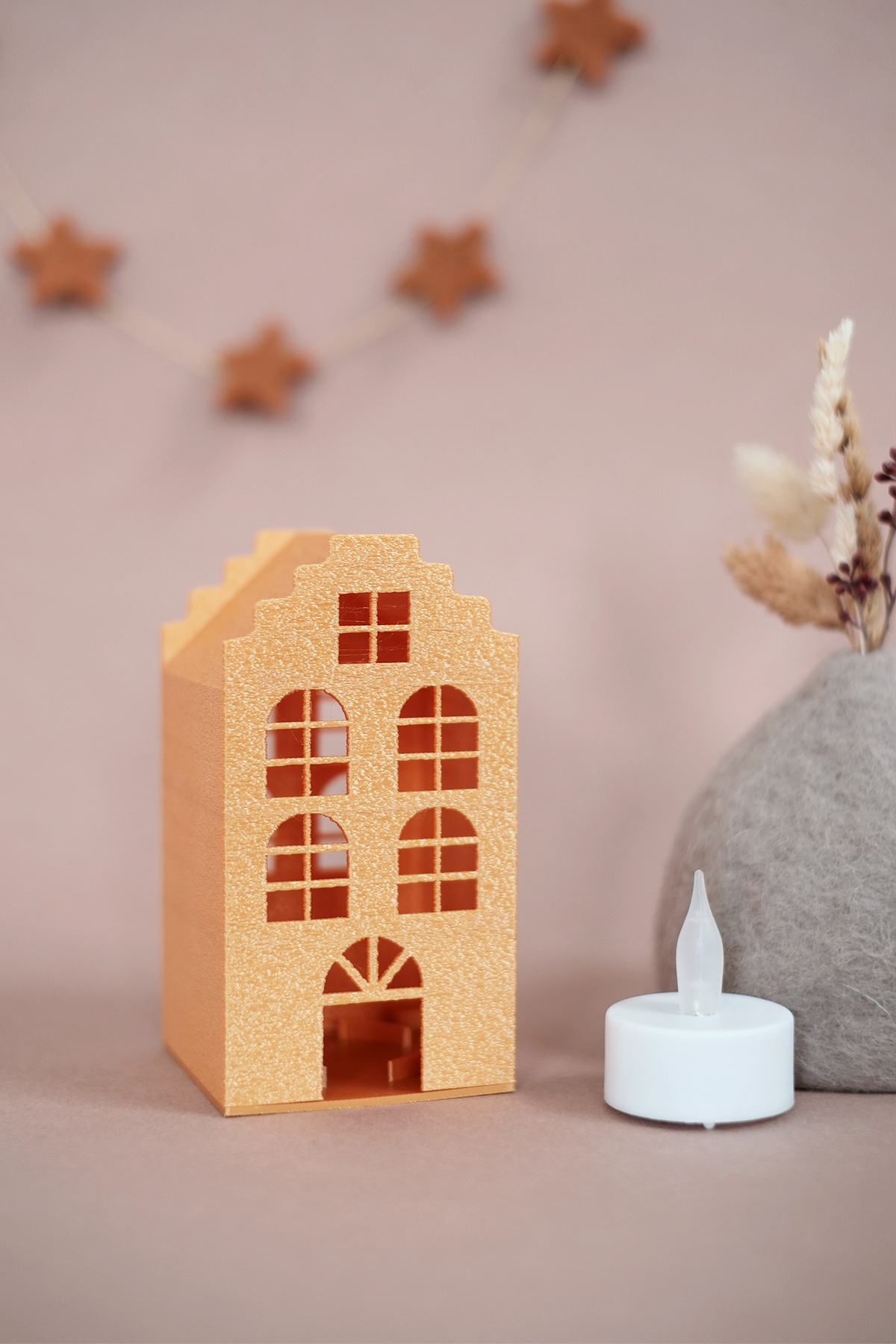 Maison flamande toit crantelé - Petit format