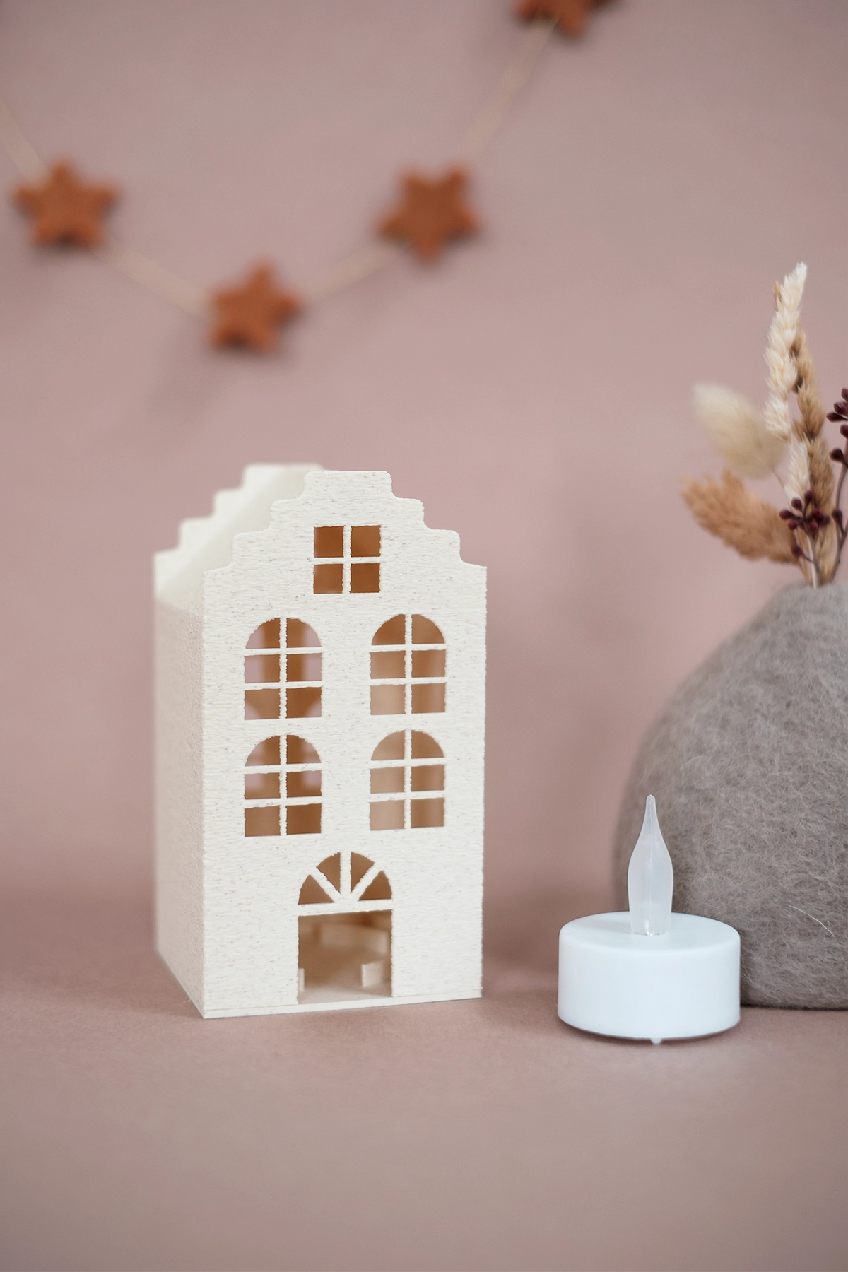 Maison flamande toit crantelé - Petit format