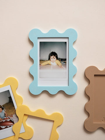 Cadre magnétique polaroïd Ninon - grandes vagues