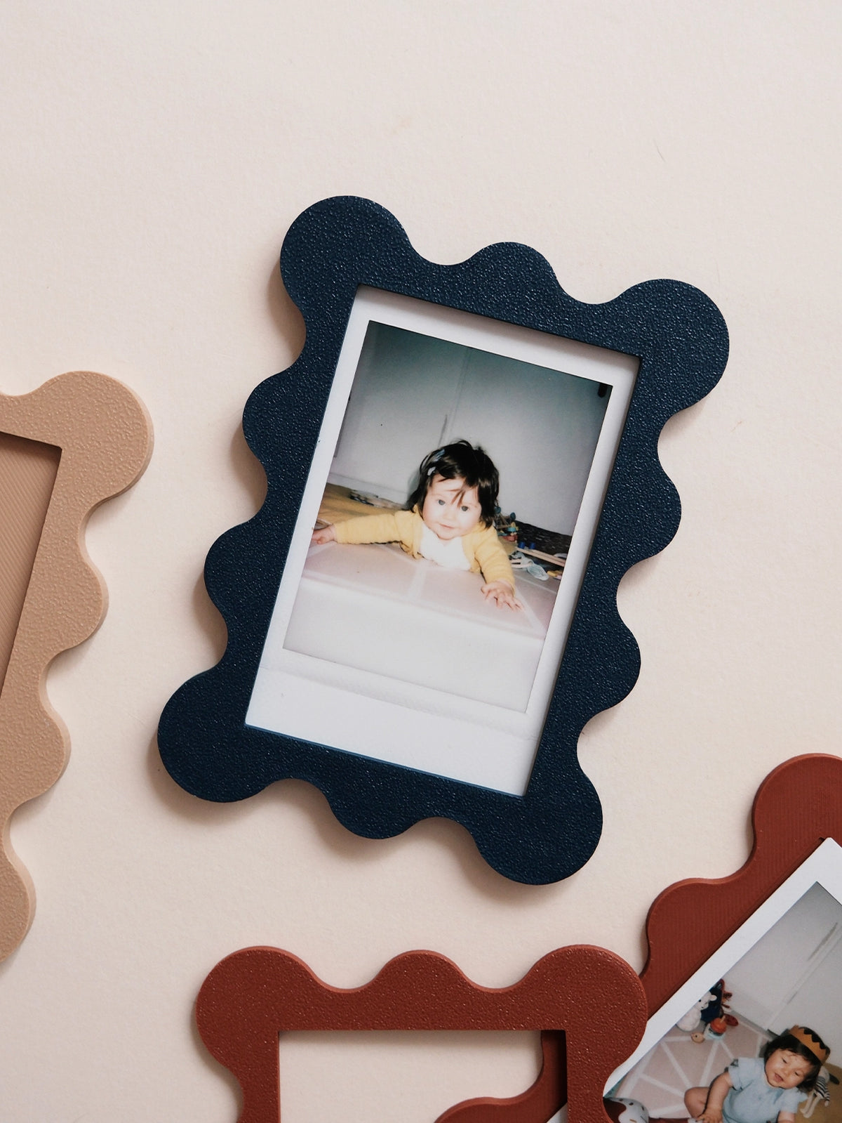 Cadre magnétique polaroïd Ninon - grandes vagues