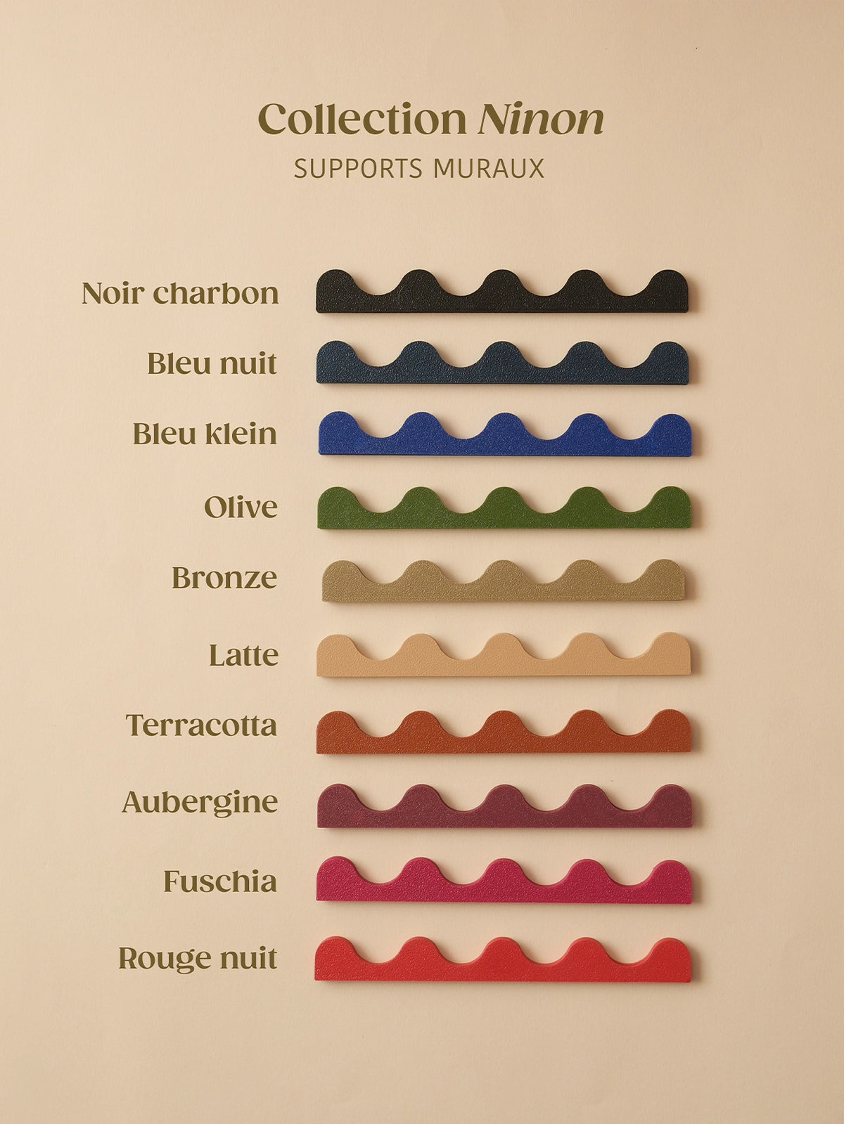 Support mural aimanté Ninon 10,5 cm