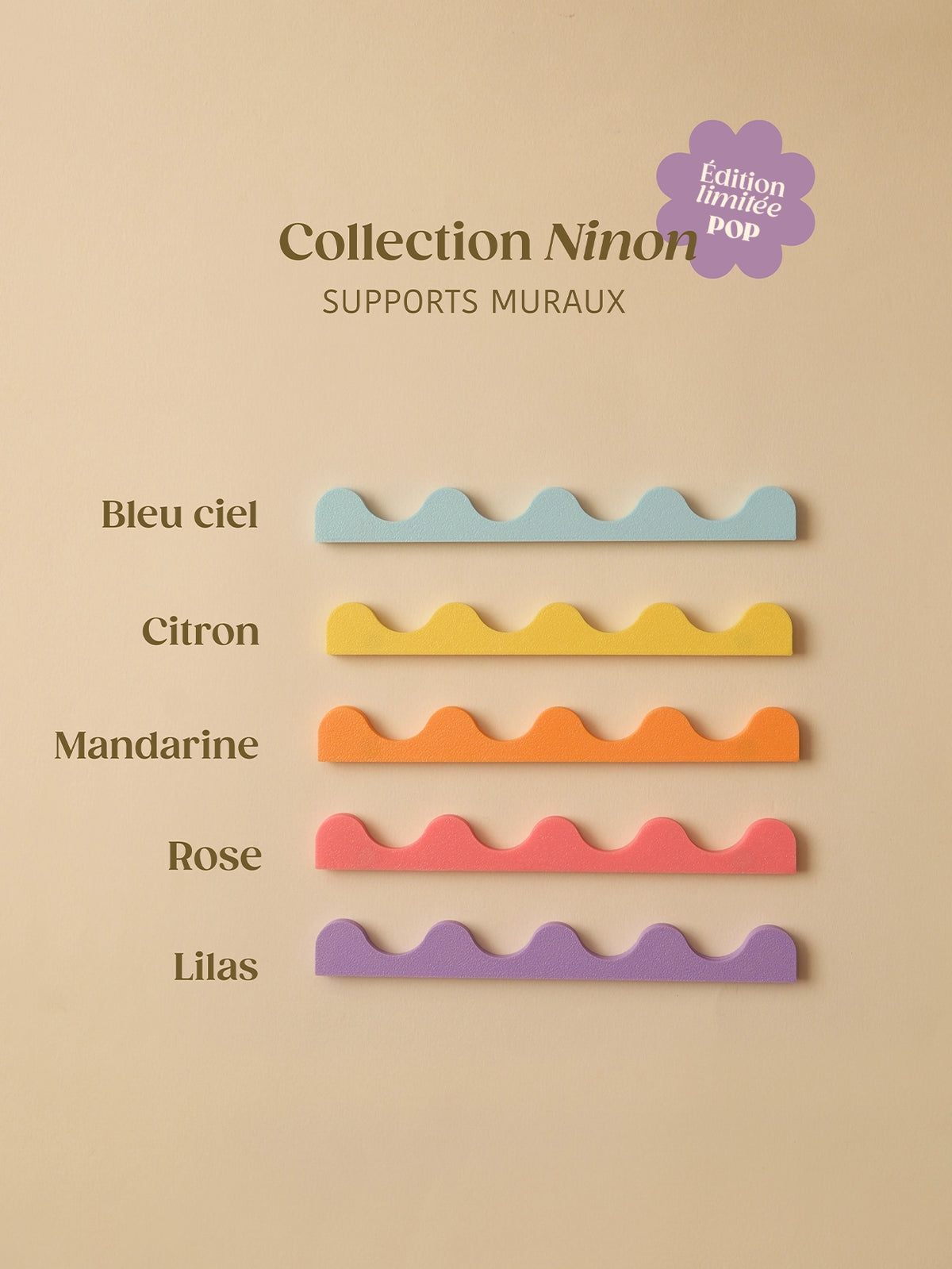 Support mural aimanté Ninon 10,5 cm