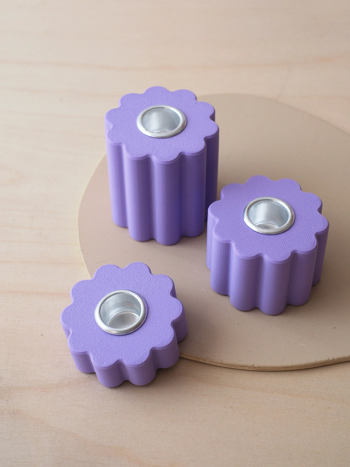 Bougeoir Flore - Taille 3