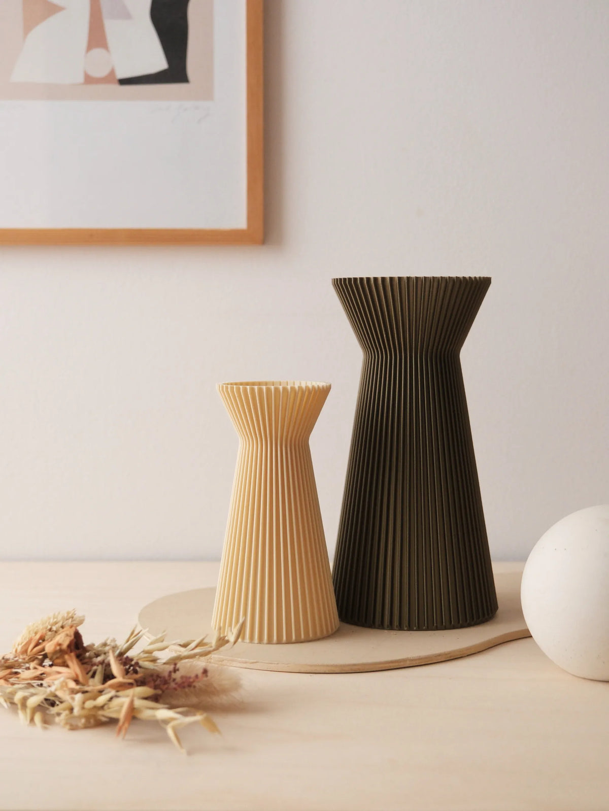 Petit vase Andrée - fleurs séchées et stabilisées