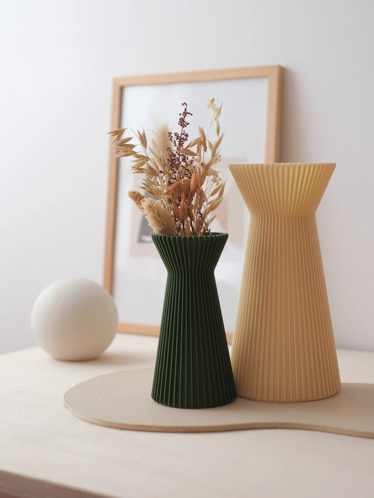 Petit vase Andrée - fleurs séchées et stabilisées