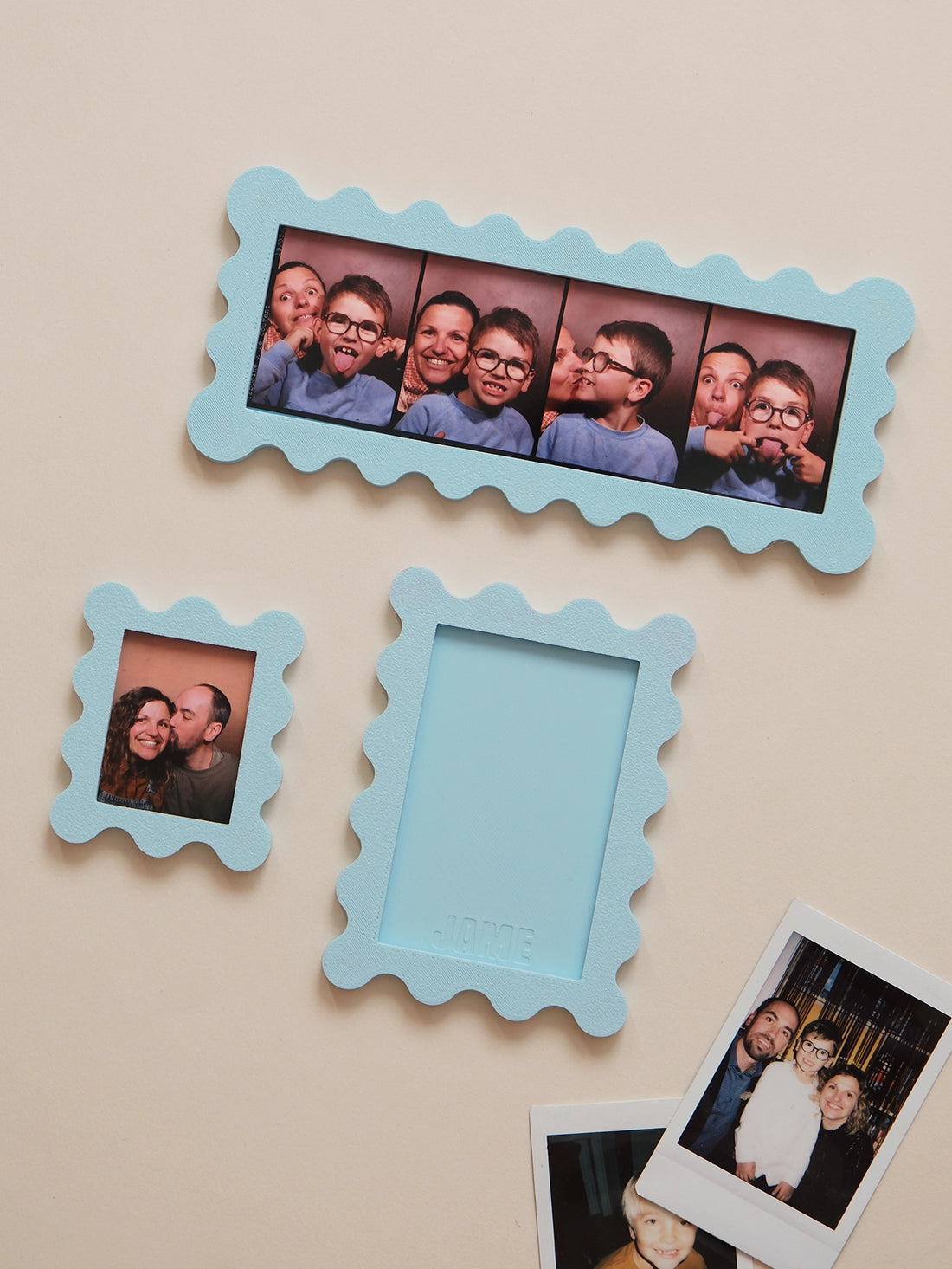 Cadre magnétique photomaton Ninon