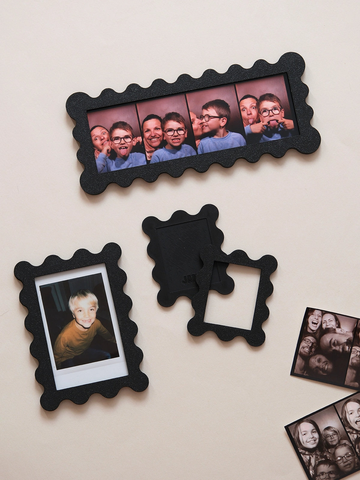 Cadre magnétique photomaton Ninon