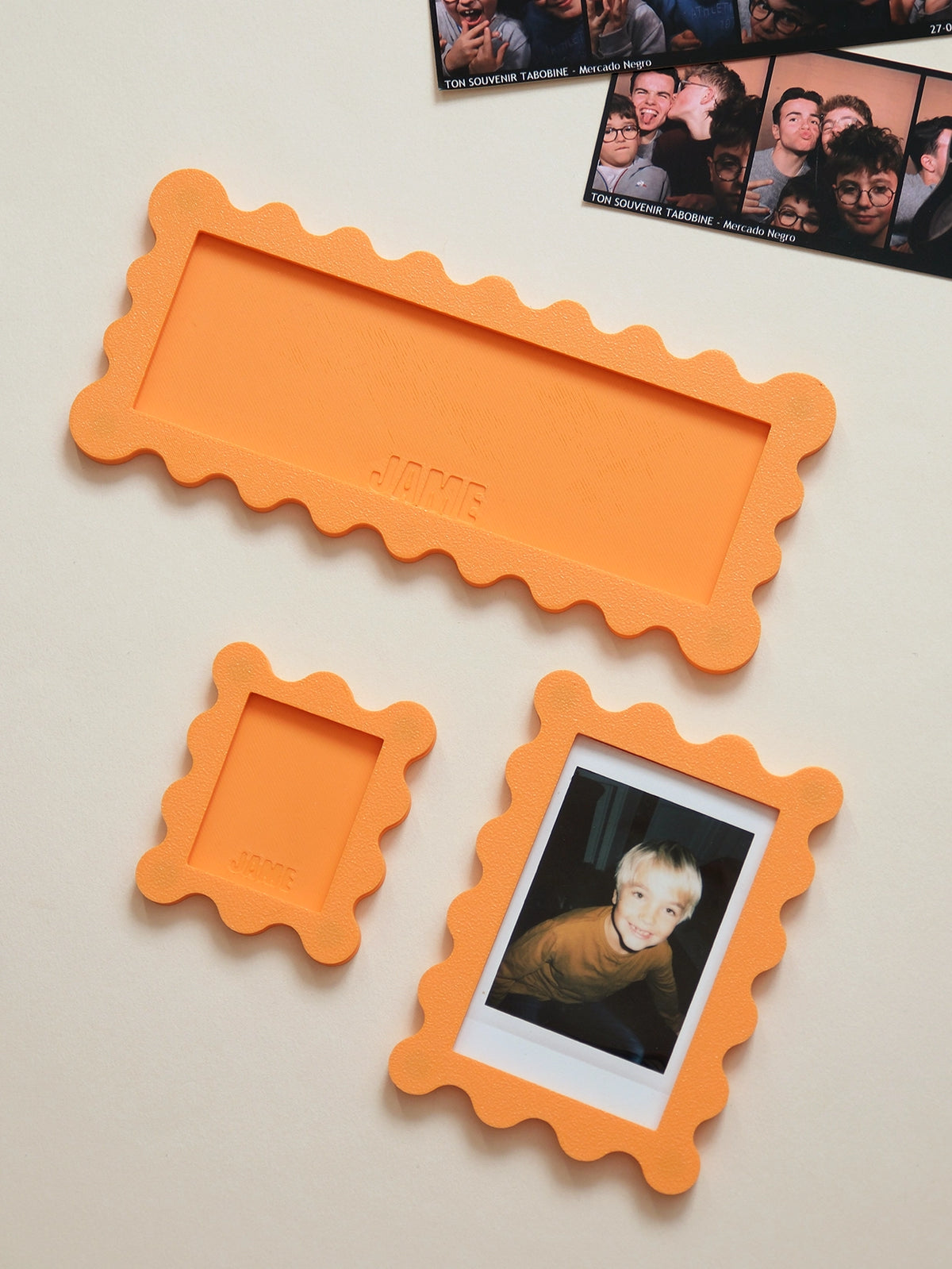 Cadre magnétique photomaton Ninon